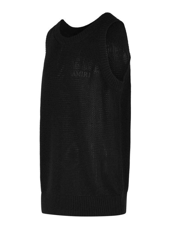 The Best Shops AMIRI: Tops und Tank Tops - Top - Schwarz