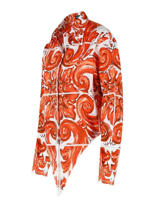 The Best Shops DOLCE & GABBANA: シャツ - シャツ - オレンジ