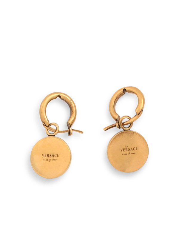 VERSACE: Orecchini online - Orecchini in ottone
