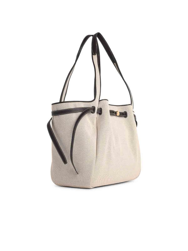 TORY BURCH: トートバッグ online - トートバッグ - Romy Canvas Tote