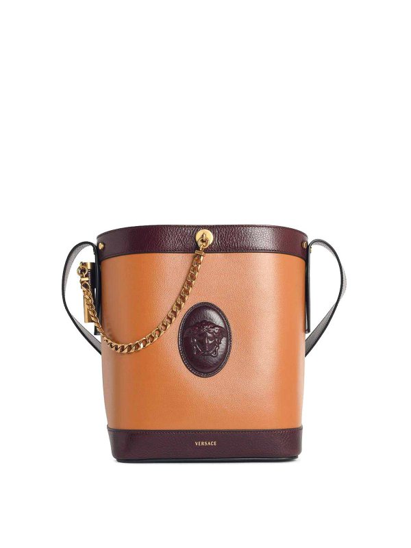 VERSACE: Sacs seau  - Sac Seau - Marron