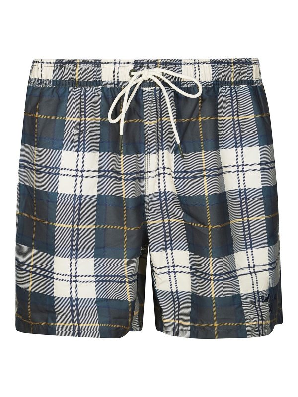 BARBOUR: Badeanzüge und Badehosen - Badehose - Weiß
