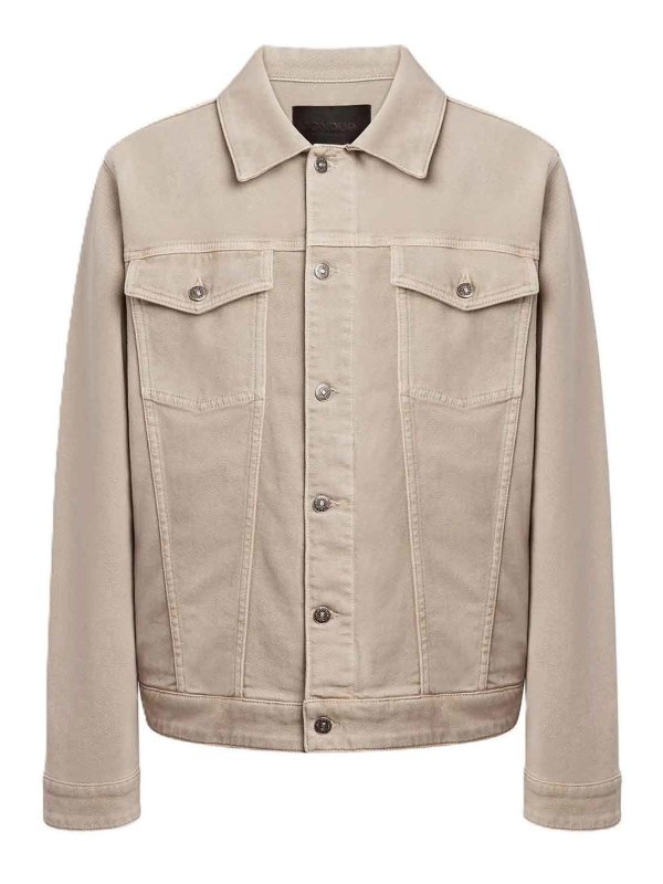 DONDUP: crew necks - Denim jacket