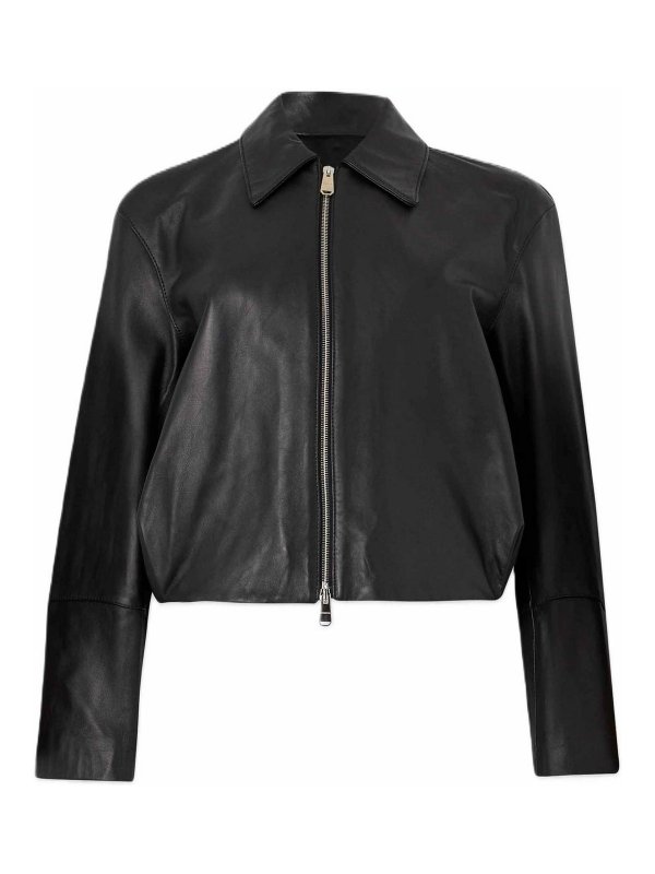 DONDUP: leather jacket - Leather jacket