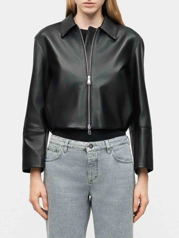 Leather jacket shop online: DONDUP