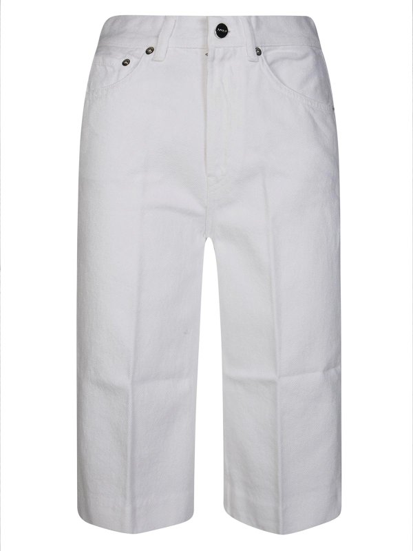 DONDUP: Shorts - Short - Blanc