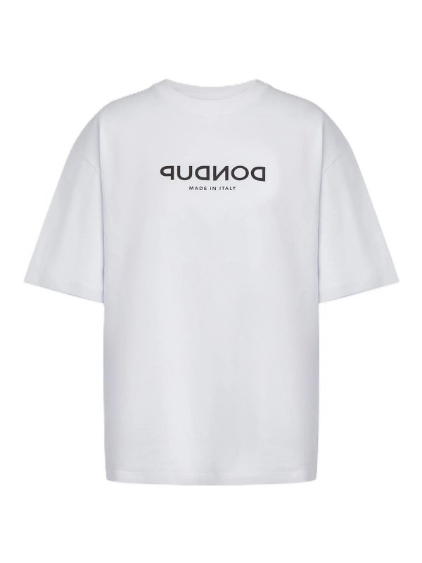 DONDUP: Camisetas - Camiseta - Blanco
