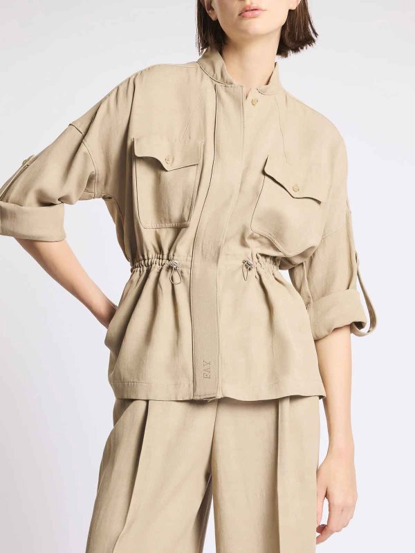 The Best Shops FAY: Hemden - Hemd - Beige