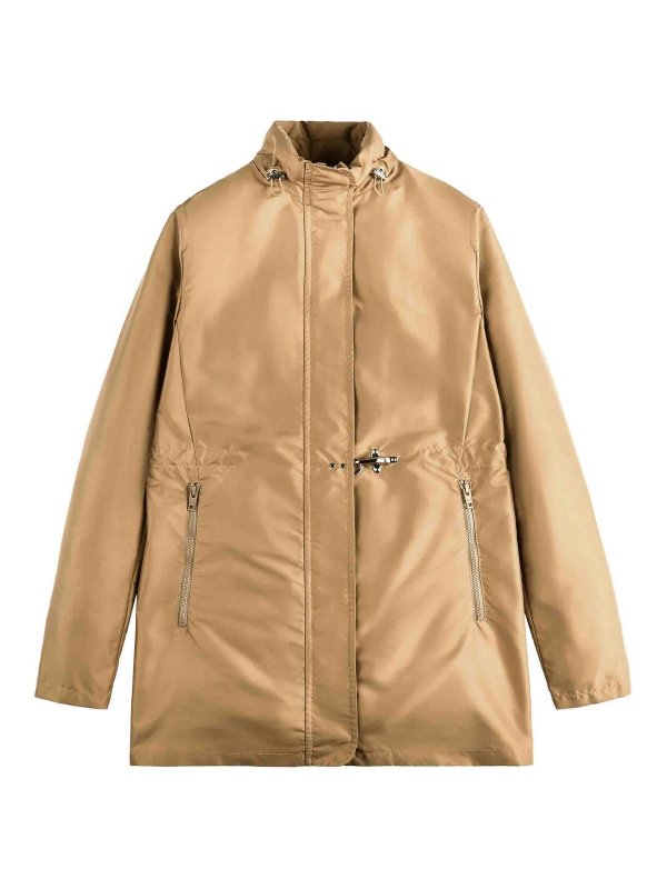FAY: casual jackets - New virginia drawstring + hook