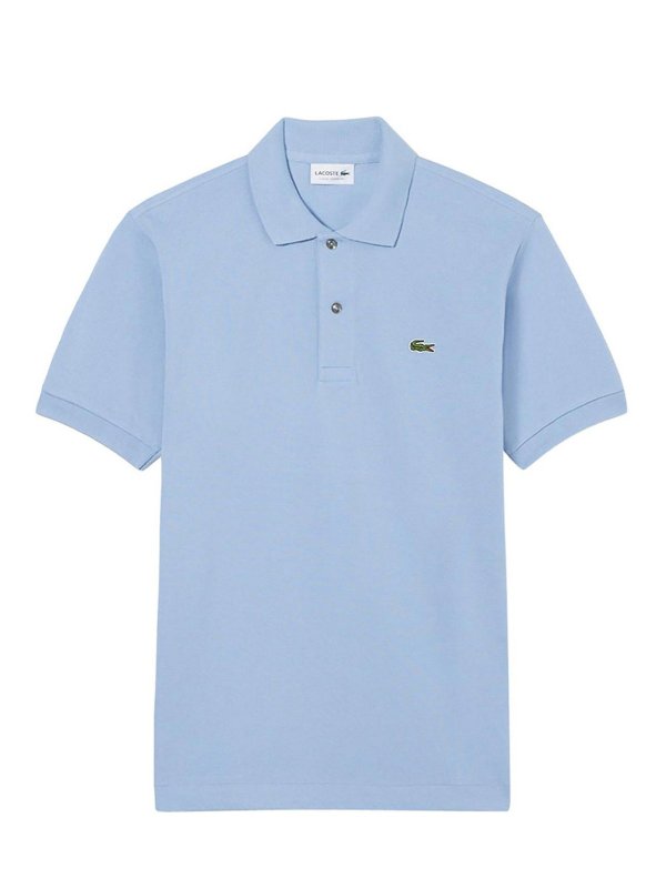 LACOSTE: Polos  - Polo - Bleu Clair