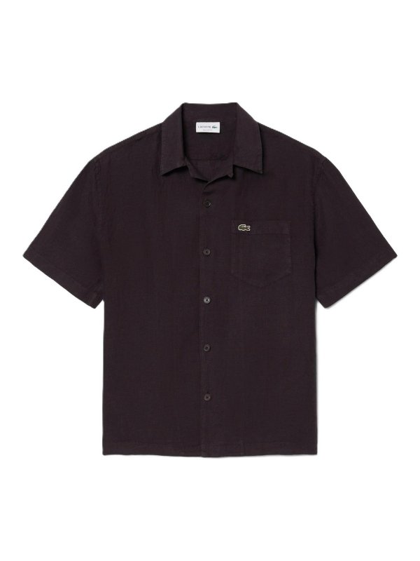 LACOSTE: Hemden - Hemd - Braun