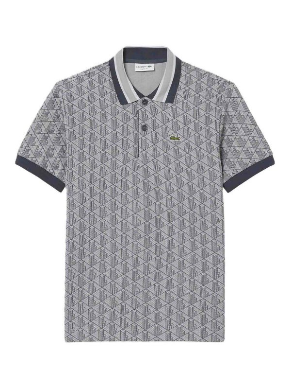 LACOSTE: Polos - Polo - Gris