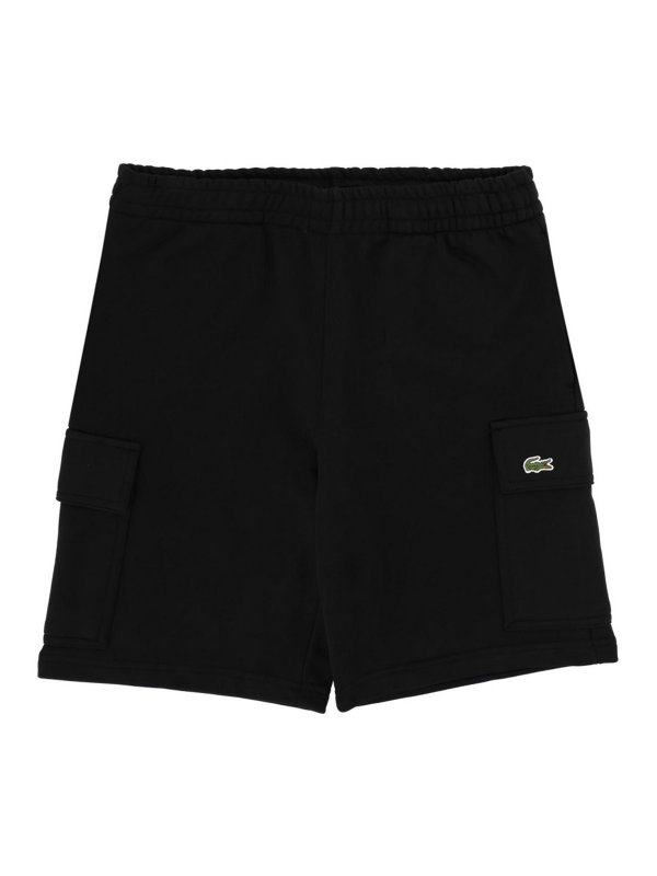 LACOSTE: Shorts - Short - Noir