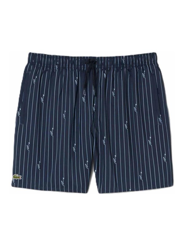 LACOSTE: Badeanzüge und Badehosen - Badehose - Blau