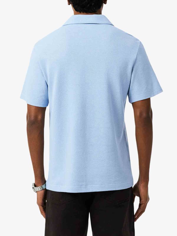 The Best Shops LACOSTE: Polo - Bleu Clair
