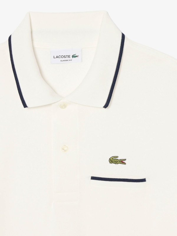 Polo - Blanco shop online: LACOSTE