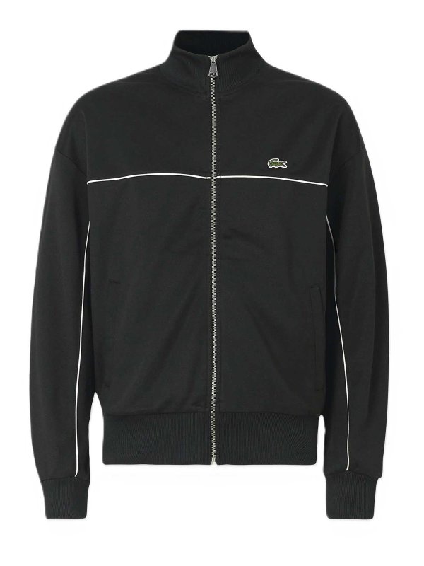 LACOSTE: Sudaderas y suéteres - Sudadera - Negro