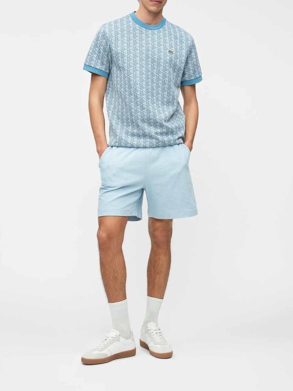 T-Shirt - Hellblau shop online: LACOSTE