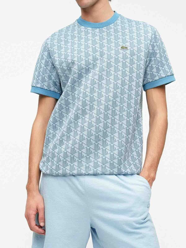 The Best Shops LACOSTE: T-Shirt - Hellblau