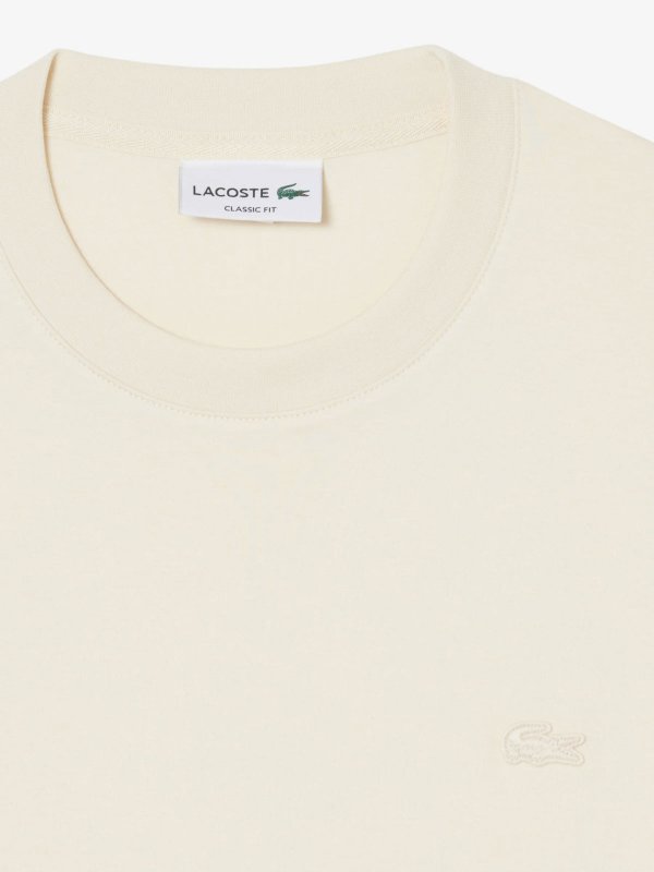 LACOSTE: T-shirts online - T-Shirt - Beige