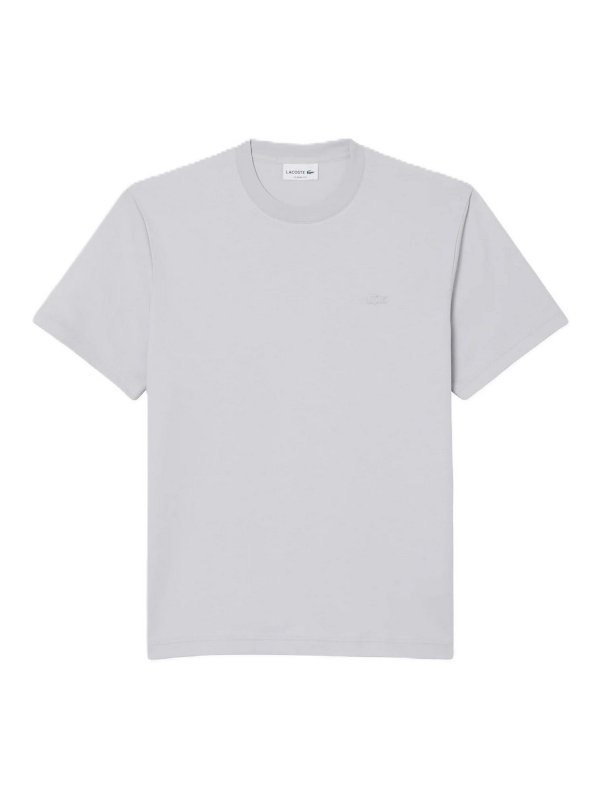 LACOSTE: T-shirts - T-Shirt - Hellgrau