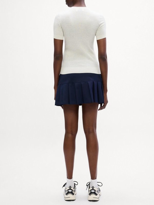 Rundhalspullover - Weiß shop online: LACOSTE