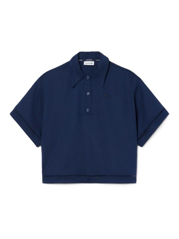 LACOSTE: Polos  - Polo - Bleu