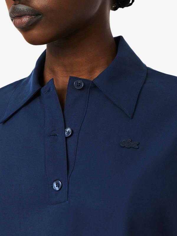 The Best Shops LACOSTE: Polo - Bleu