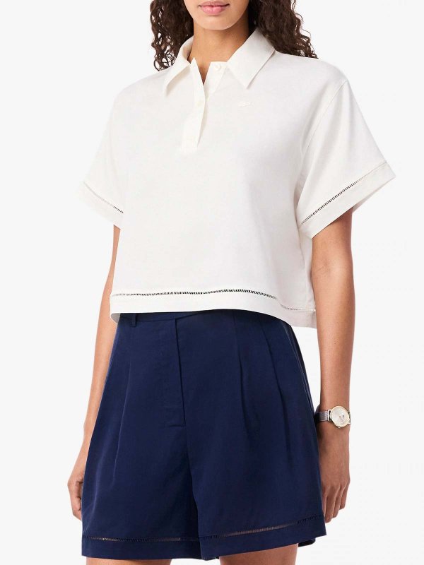 The Best Shops LACOSTE: Polo - Blanco