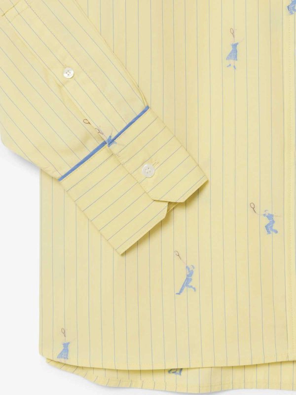 Camisa - Amarillo shop online: LACOSTE