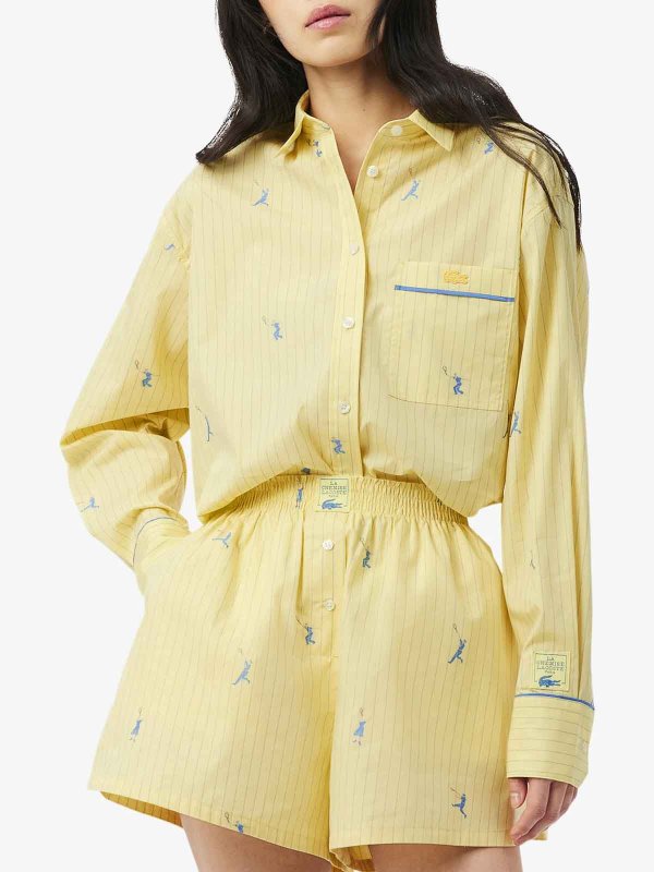 The Best Shops LACOSTE: Camisa - Amarillo
