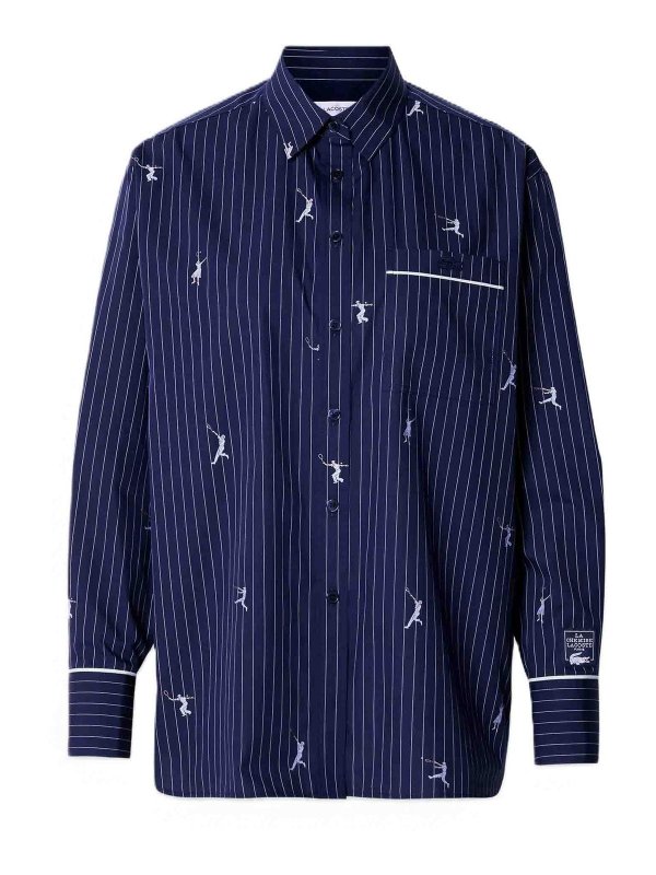 LACOSTE: Hemden - Hemd - Blau