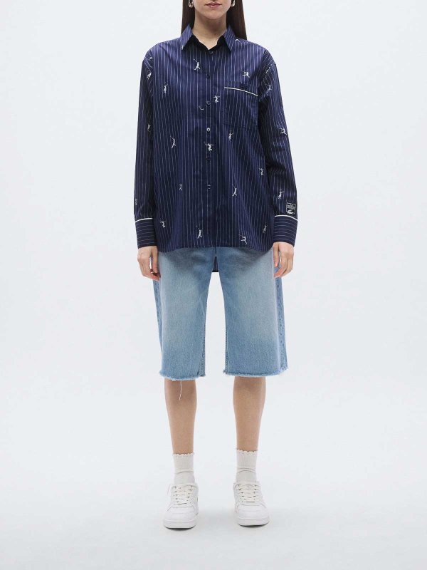 The Best Shops LACOSTE: Hemd - Blau