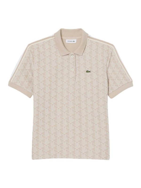LACOSTE: Polos - Polo - Beis