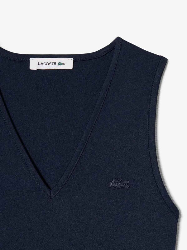 LACOSTE: マキシドレス online - マキシドレス - ブルー