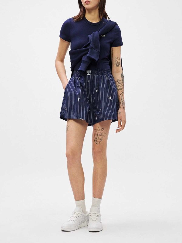 The Best Shops LACOSTE: Shorts - Blau
