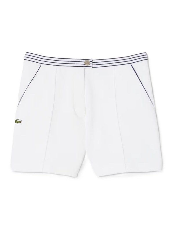 LACOSTE: Shorts - Shorts - Blanco