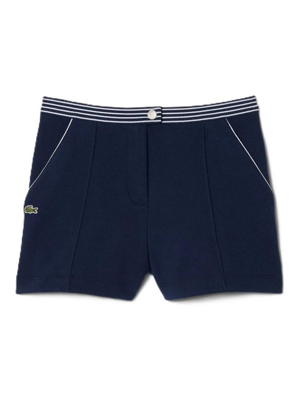 LACOSTE: Shorts - Short - Bleu