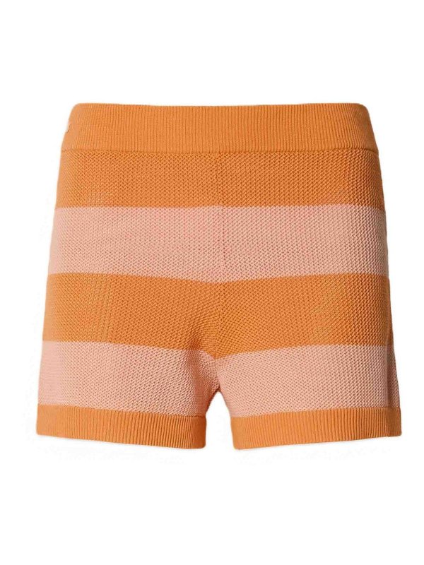 LACOSTE: Hosen Shorts - Shorts - Orange