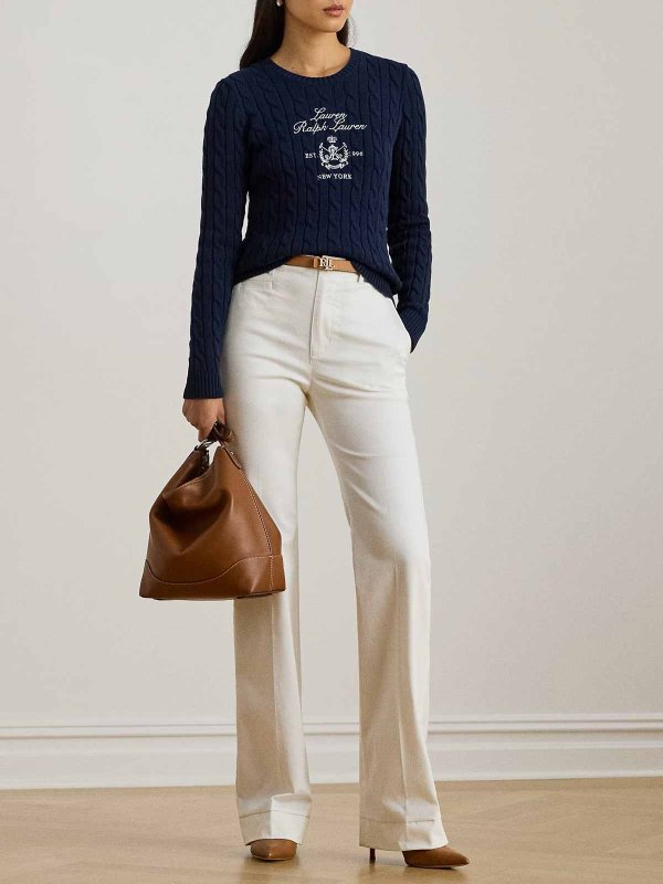 The Best Shops LAUREN RALPH LAUREN: クルーネック - クルーネック - ベージュ