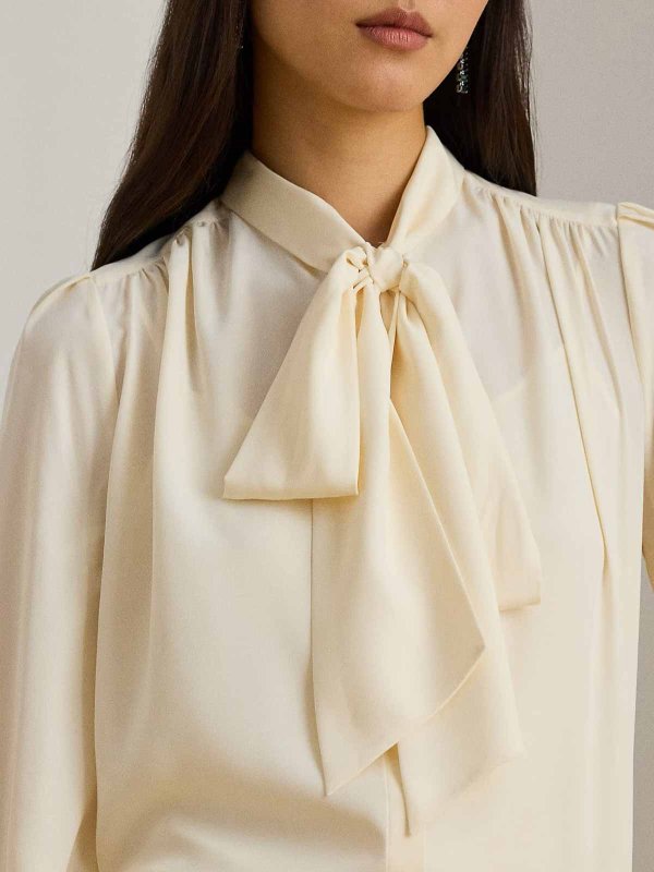 シャツ - ベージュ shop online: LAUREN RALPH LAUREN