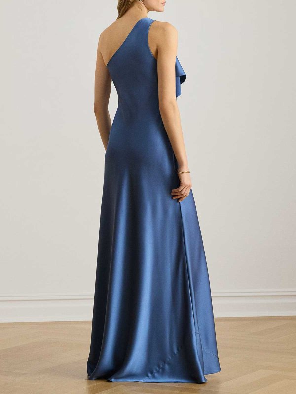 ralph lauren backless dress when an archive piece is a favorite, a brand usually does a remake decades  later the reissue of a ralph lauren purple label 2004 pleated open back  dress available at 10AM PST
