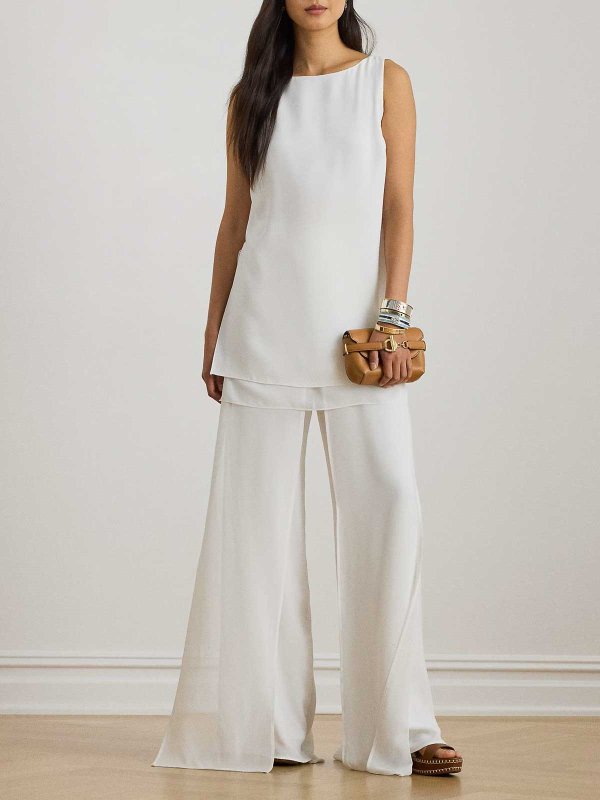 イブニングドレス - 白 shop online: LAUREN RALPH LAUREN