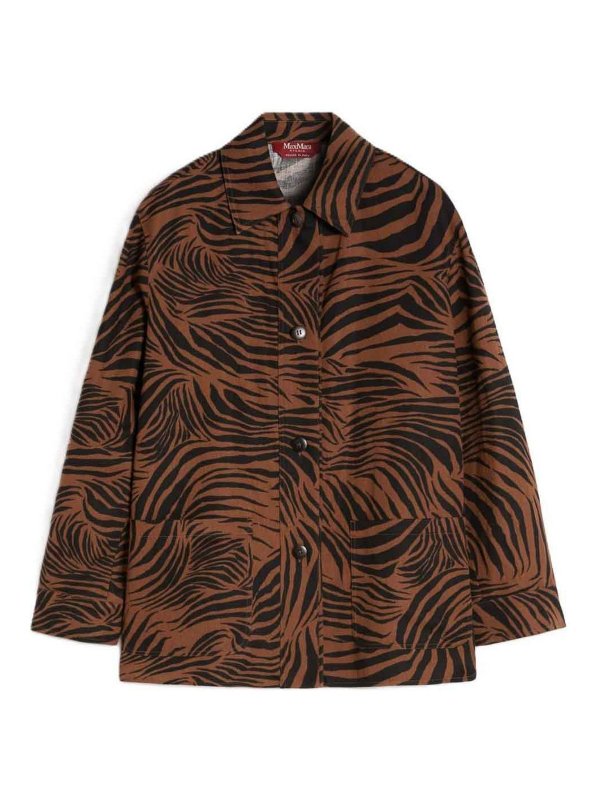 MAX MARA STUDIO: Tuniken - Tunik - Braun