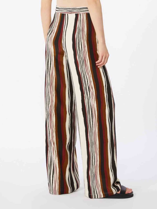 カジュアルパンツ - 赤 shop online: MAX MARA STUDIO