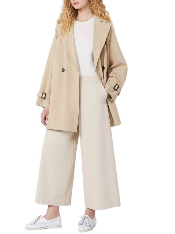 トレンチコート - ベージュ shop online: WEEKEND MAX MARA