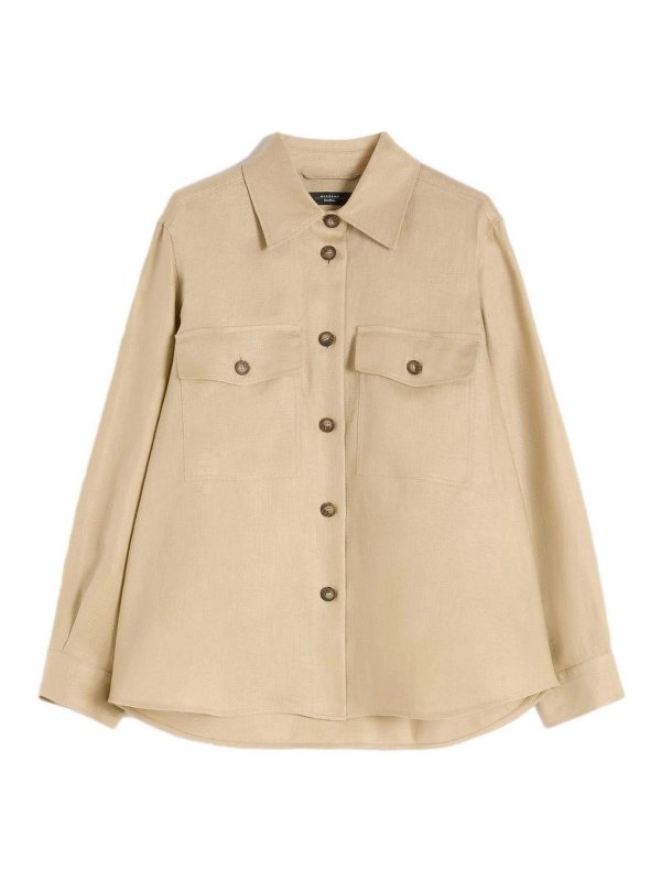 WEEKEND MAX MARA: Hemden - Hemd - Hellbeige