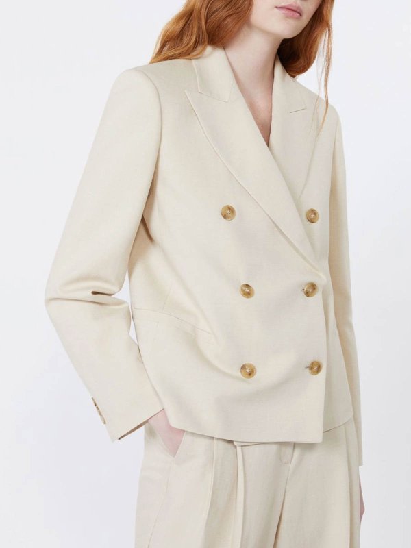 The Best Shops WEEKEND MAX MARA: Blusen - Bluse - Beige