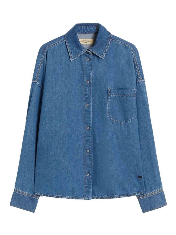 WEEKEND MAX MARA: Hemden - Hemd - Blau