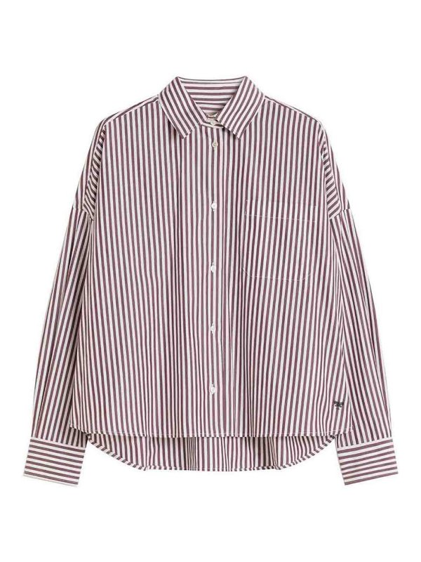 WEEKEND MAX MARA: シャツ - シャツ - ダークレッド
